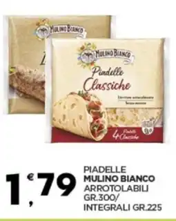 Despar Piadelle mulino bianco arrotolabili/integrali offerta