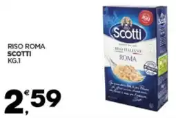 Despar Scotti riso roma offerta