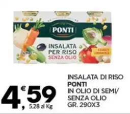 Despar Insalata di riso ponti in olio di semi/ senza olio offerta