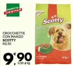 Despar Despar scotty crocchette con manzo offerta