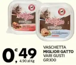 Despar Vaschetta miglior gatto vari gusti offerta