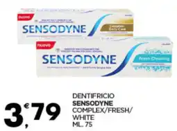 Despar Dentifricio sensodyne complex/fresh/ white offerta