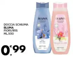 Despar Doccia schiuma bluma fiori/iris offerta