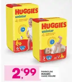 Despar Pannolini huggies varie misure offerta
