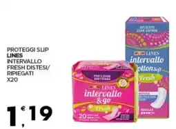 Despar Proteggi slip lines intervallo fresh distesi/ ripiegati x20 offerta