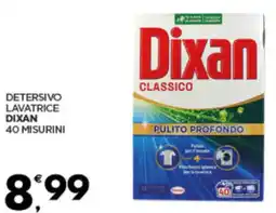 Despar Detersivo lavatrice dixan 40 misurini offerta