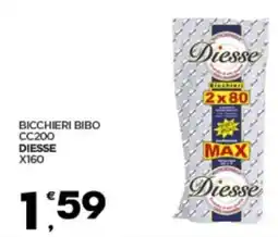 Despar Diesse bicchieri bibo CC200 x160 offerta