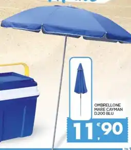 Despar Ombrellone mare cayman D.200 BLU offerta