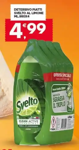 Despar Detersivo piatti svelto al limone offerta