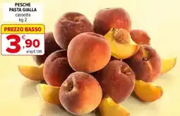 Iperal Pesche pasta gialla offerta