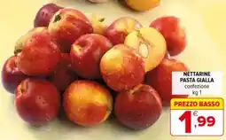 Iperal Nettarine pasta gialla offerta