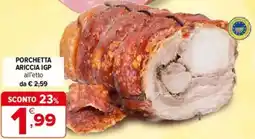 Iperal Porchetta ariccia IGP offerta