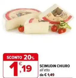 Iperal Scimudin chiuro offerta