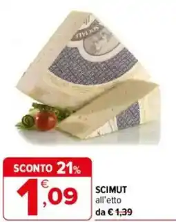 Iperal Scimut all'etto offerta
