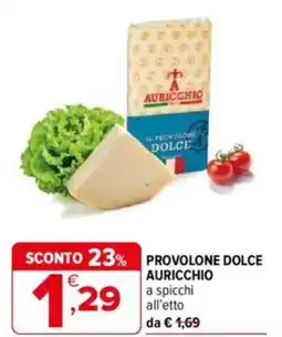 Iperal Auricchio provolone dolce offerta