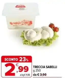 Iperal Treccia sabelli offerta