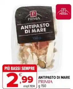 Iperal Primia antipasto di mare offerta