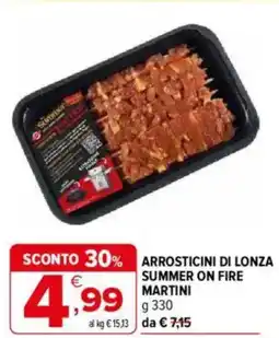 Iperal Arrosticini di lonza summer on fire martini offerta