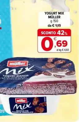 Iperal Müller yogurt mix offerta