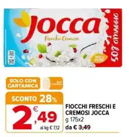 Iperal Jocca fiocchi freschie cremosi offerta