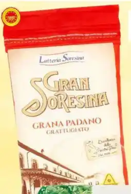Iperal Latteria soresina grana padano dop grattugiato offerta