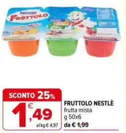 Iperal Nestle fruttolo offerta