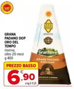 Iperal Grana padano dop oro del tempo offerta