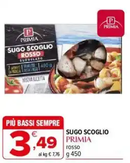 Iperal Primia sugo scoglio offerta