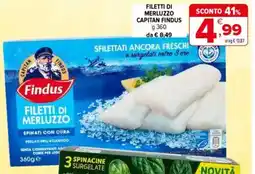 Iperal Capitan findus filetti di merluzzo offerta