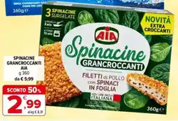 Iperal Aia spinacine grancroccanti offerta