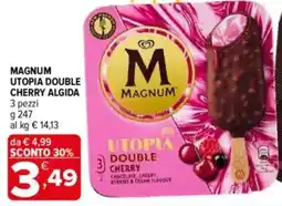 Iperal Algida magnum utopia double cherry offerta
