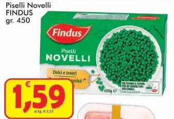 Paghi Poco Findus Piselli Novelli 450 gr offerta