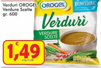 Orogel Verdurì Verdure Scelte 600 gr