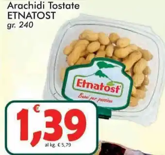 Etnatost Arachidi Tostate 240 gr