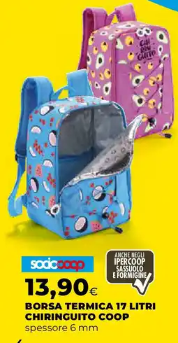 Extracoop Borsa termica 17 litri chiringuito coop offerta