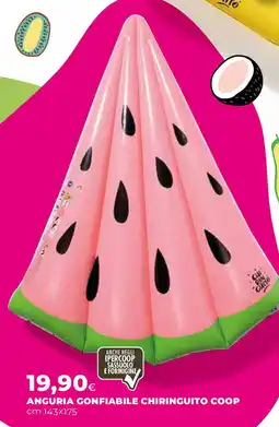 Extracoop Anguria gonfiabile chiringuito coop offerta
