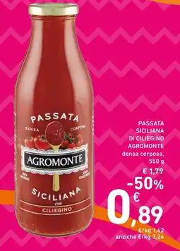 Spazio Conad Agromonte passata siciliana di ciliegino offerta