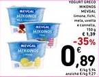 Spazio Conad Mevgal yogurt greco mikonos offerta