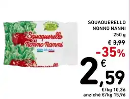 Spazio Conad Nonno nanni squaquerello offerta