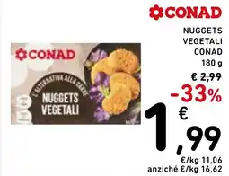 Spazio Conad Conad nuggets vegetali offerta
