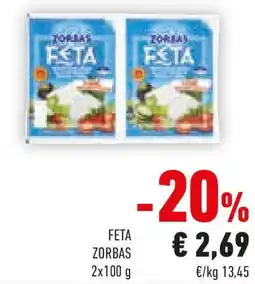 Conad Zorbas feta offerta
