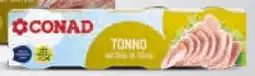 Conad Conad tonno all'olio di oliva offerta
