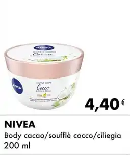 Iper Tosano NIVEA Body cacao/soufflè cocco/ciliegia offerta