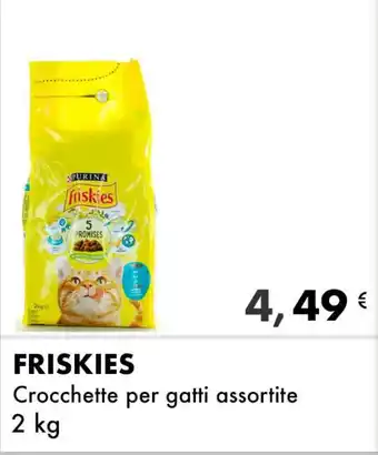Iper Tosano FRISKIES Crocchette per gatti assortite offerta