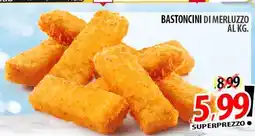 Il Genio Supermercato Bastoncini di merluzzo offerta