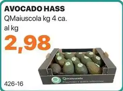 GrosMarket AVOCADO HASS QMaiuscola offerta