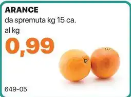GrosMarket ARANCE da spremuta offerta
