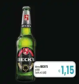 Famila Birra Beck's offerta