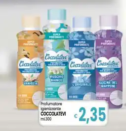 Famila Profumatore igienizzante COCCOLATEVI offerta