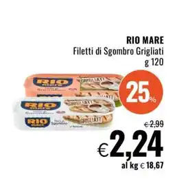 Famila RIO MARE Filetti di Sgombro grigliati offerta
